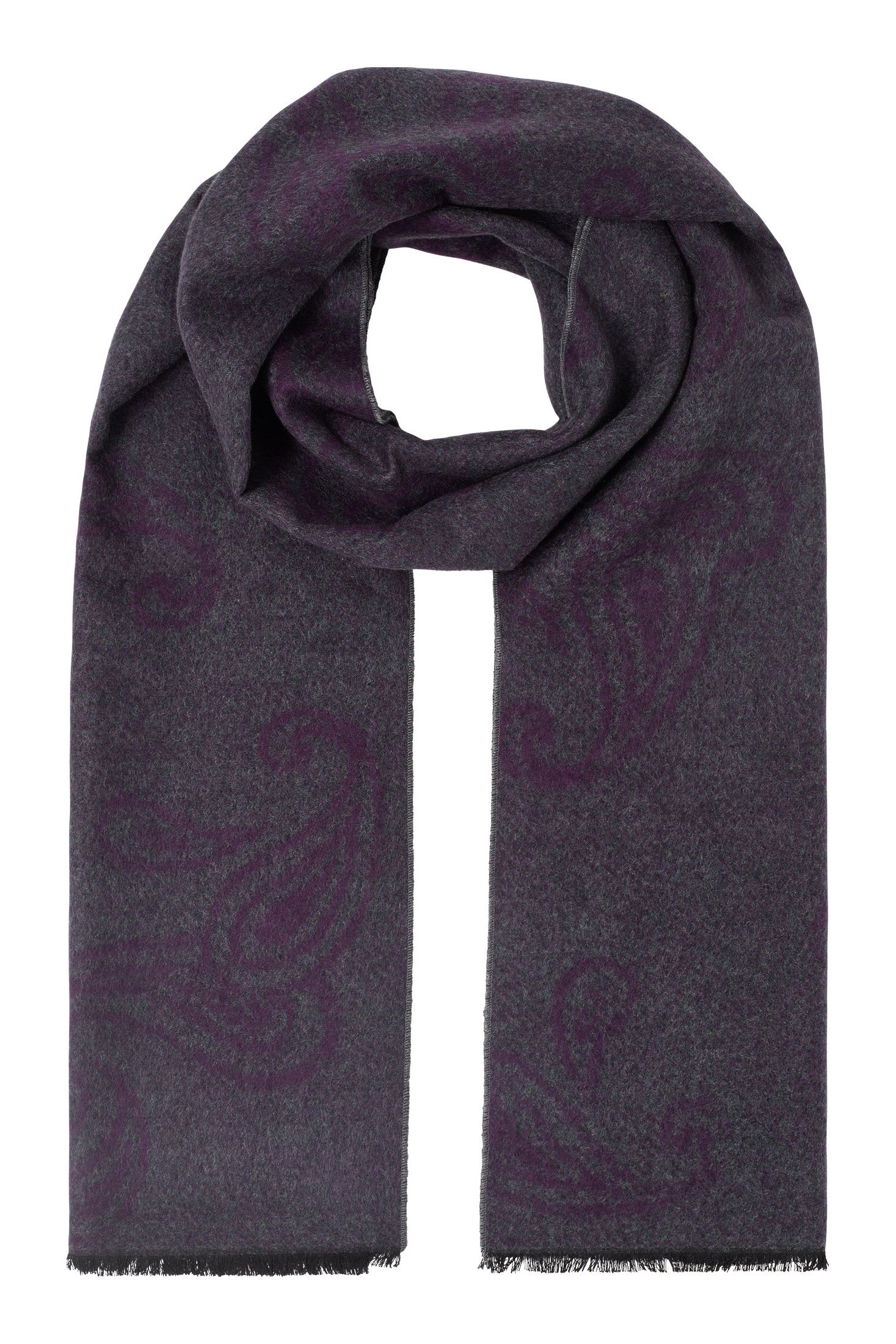 LOUIS SILK SCARF LILAC OS - novaman