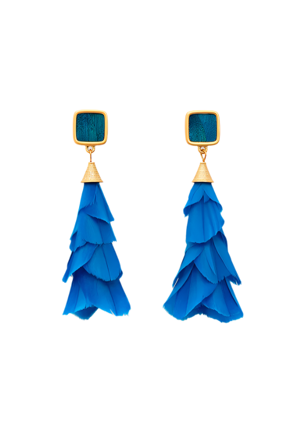 SHERIDAN STATEMENT EARRING - Earrings - Sassanova