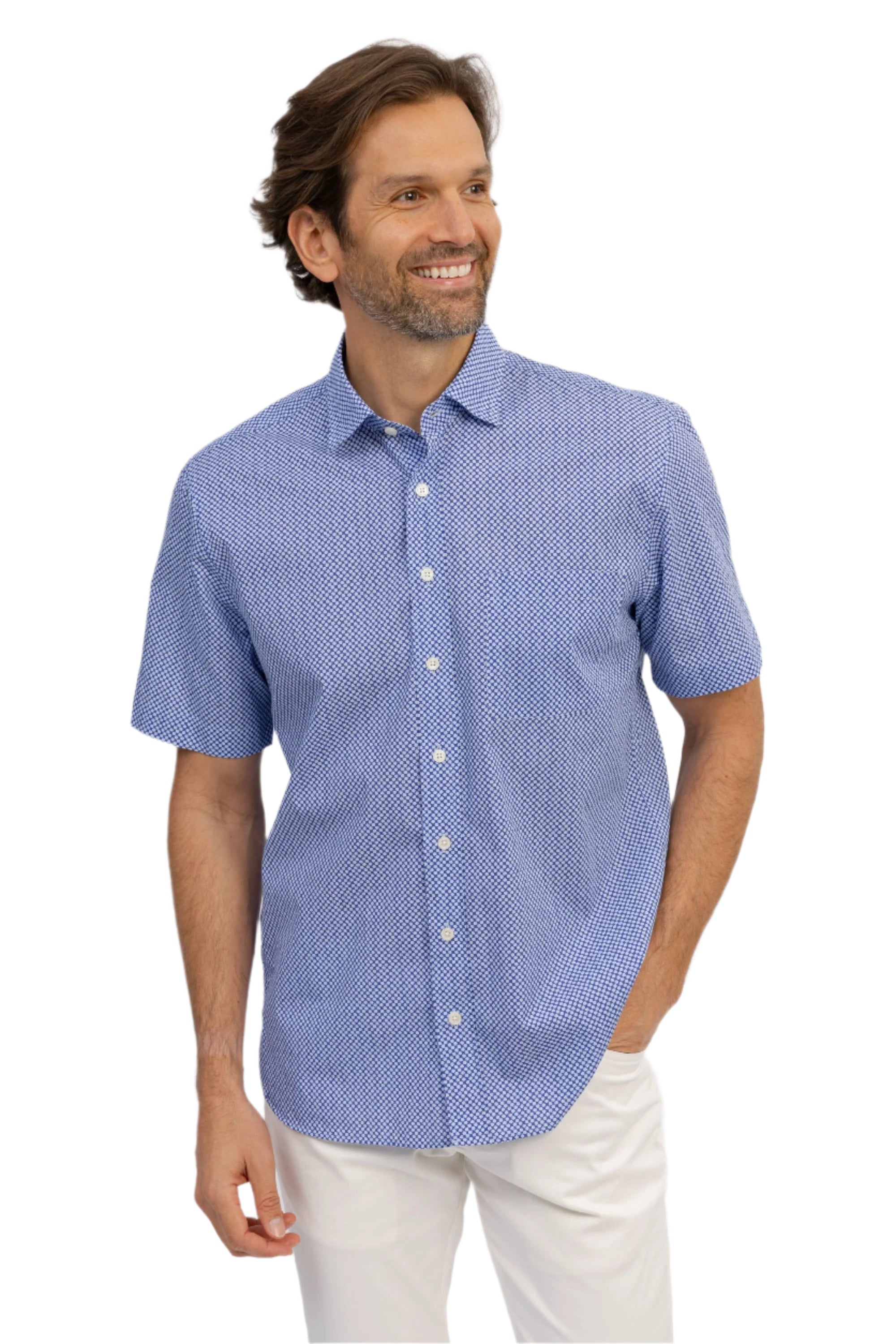 JASPER SHORT SLEEVE SPORT SHIRT - Short Sleeved Shirts - Novaman