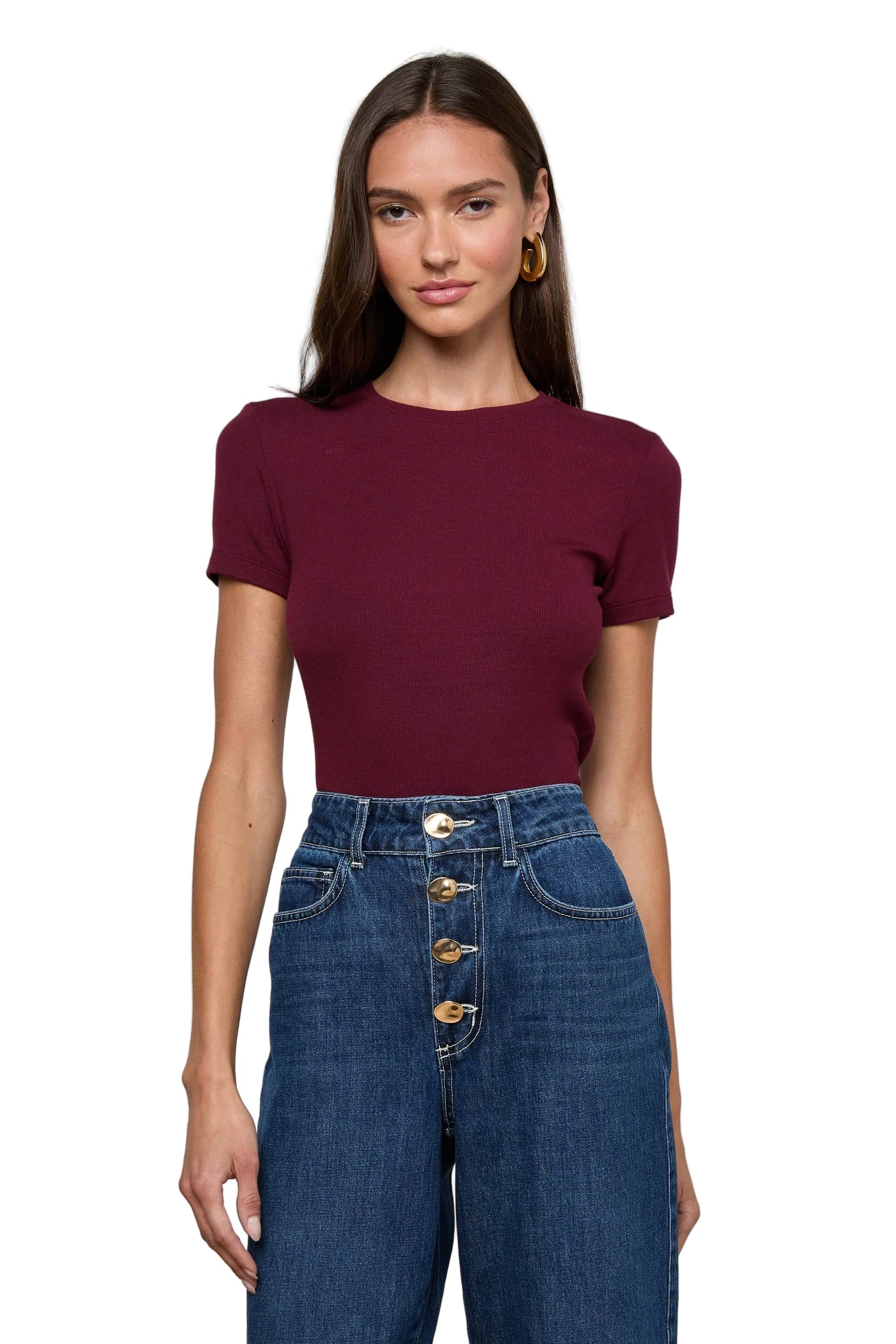 RESSI SS RIBBED CREW NECK TEE
sassanova