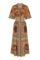 ALBERTA SMOCKED SHIRTDRESS - Dresses - Sassanova