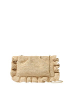 MAVIS RAFFIA RUFFLE CLUTCH
sassanova