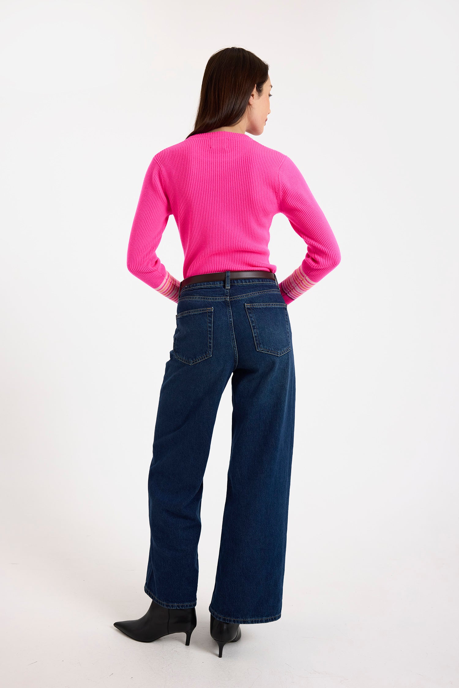 KYLIE STRIPE CREW - Sweaters - Sassanova