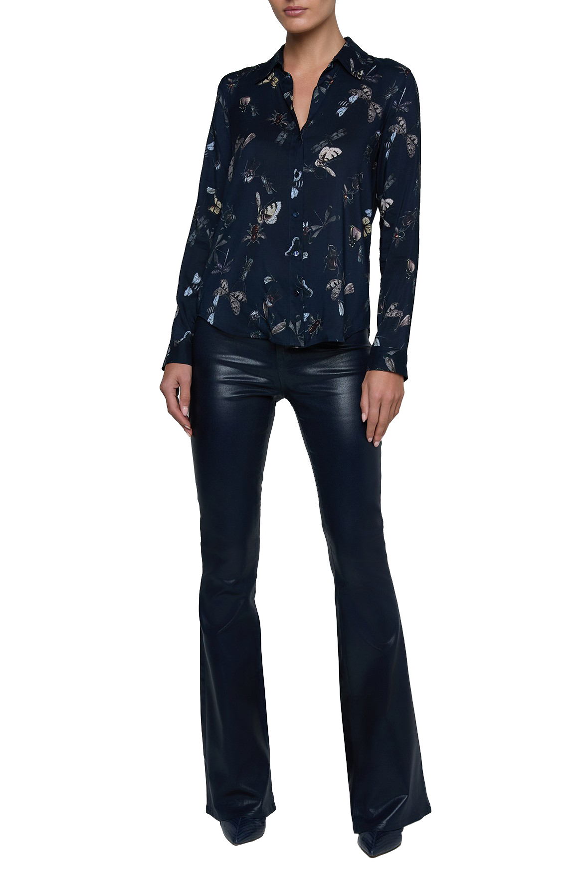 HOLLY L/S BLOUSE - Blouses - Sassanova