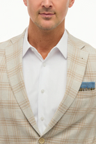 DENNERY POCKET SQUARE BLUE - Ties and Pocket Squares - Novaman