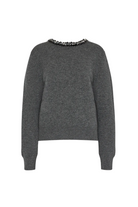 EMBELLISHED CREWNECK SWEATER-Sassanova