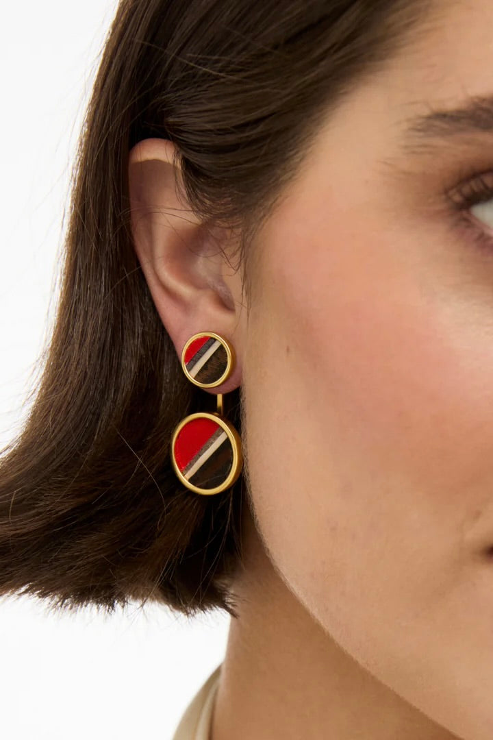 HAZEL BEZEL EARRINGS
sassanova