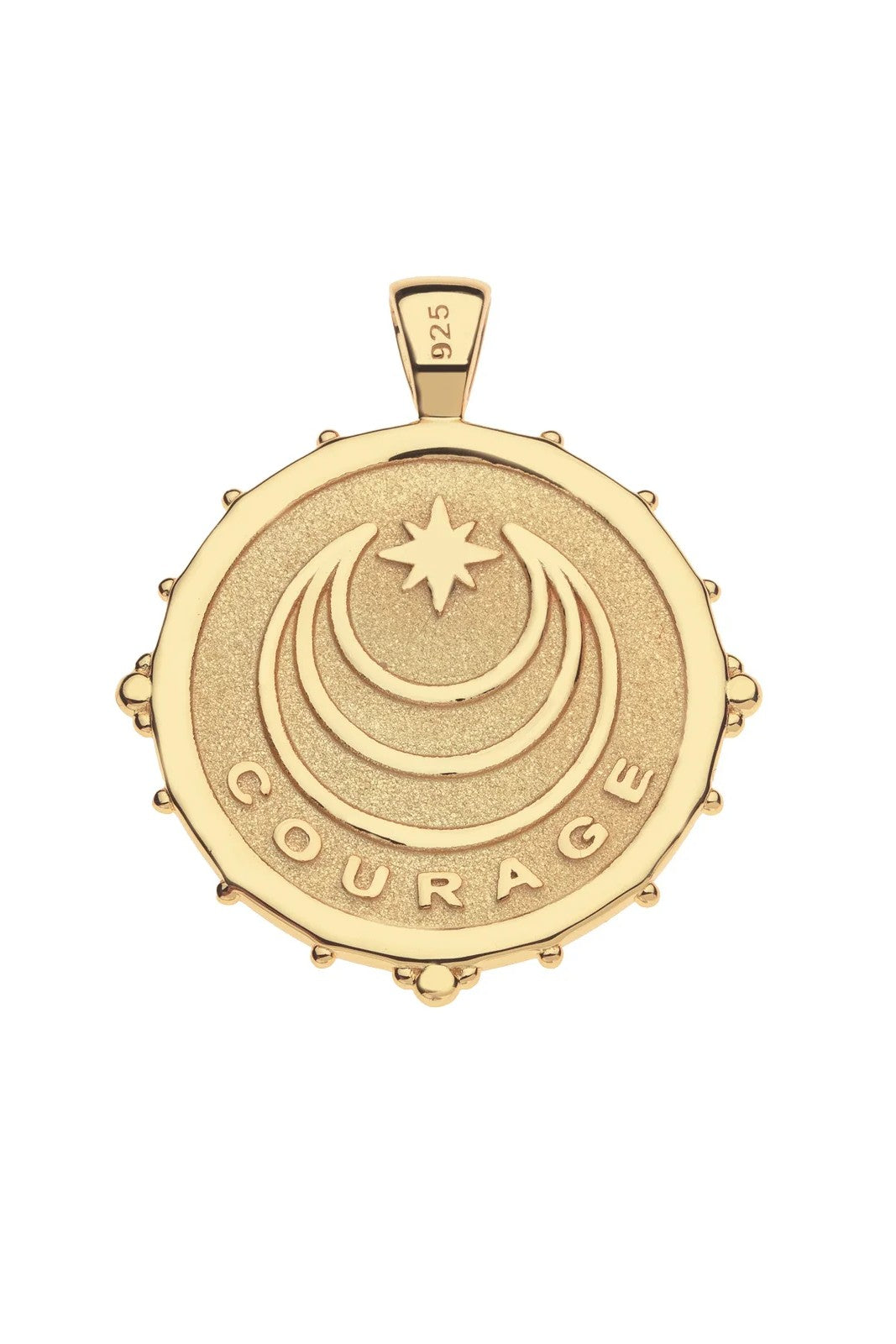 COURAGE YEAR OF HORSE NECKLACE- DRAWN LINK CHAIN-Sassanova