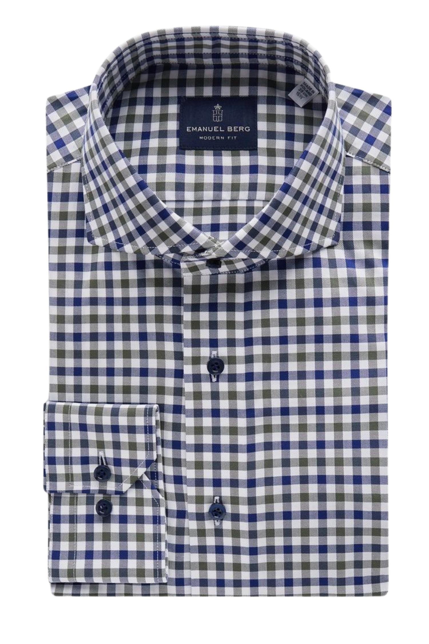 CHECKED TWILL DRESS SHIRT sassanova novaman