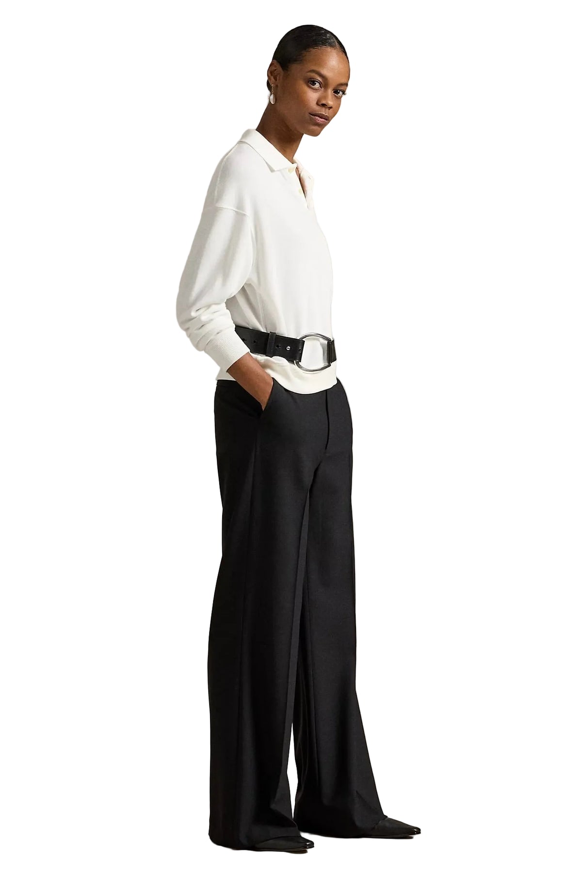 BEATON PANT POLO BLACK Sassanova