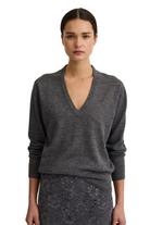 BOYFRIEND V-NECK SWEATER Sassanova