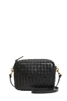MIDI SAC WOVEN DIAGONAL - Handbags - Sassanova
