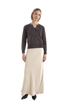 BELLE BRUSHED LEOPARD HENLEY - Sassanova