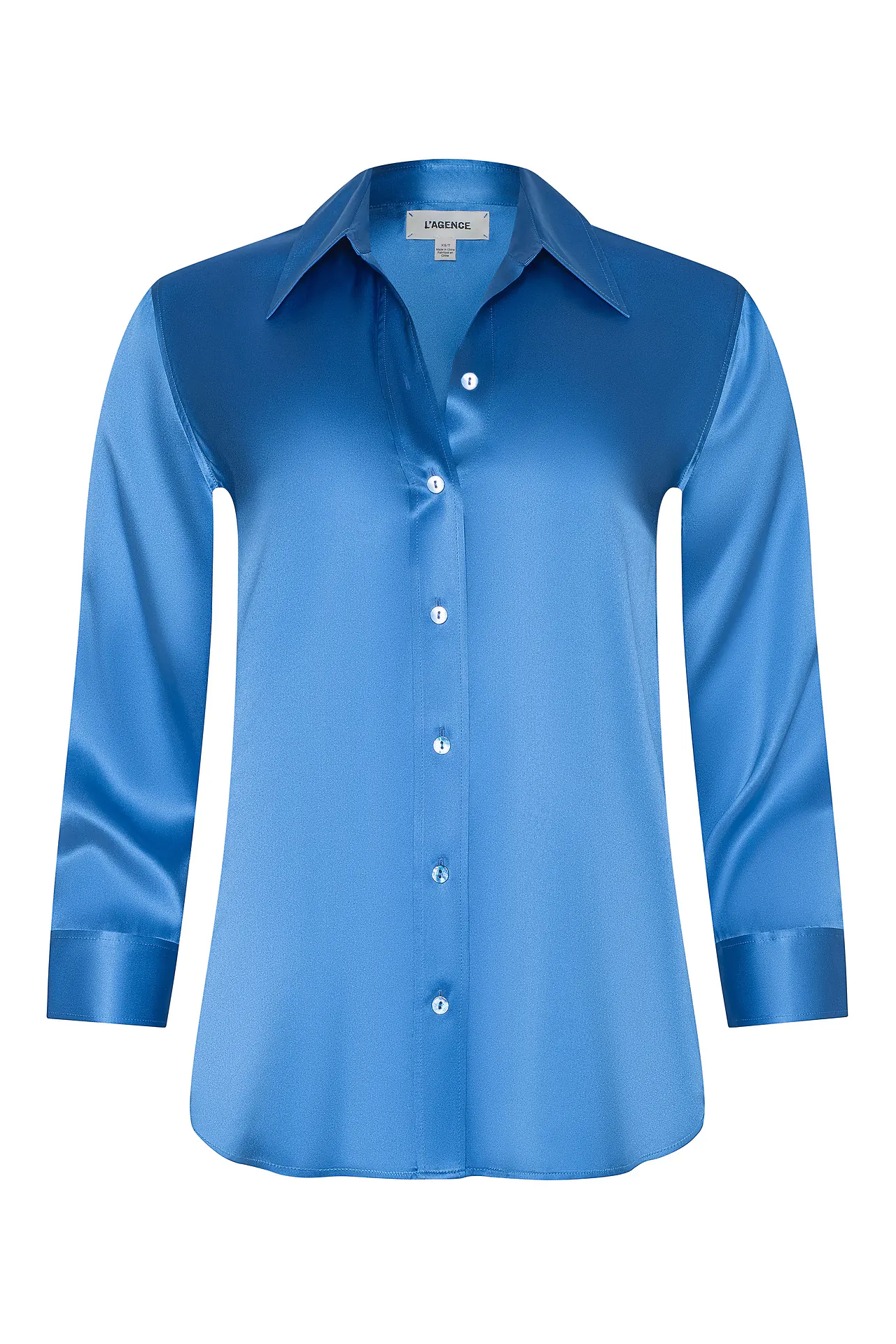 DANI 3/4 SLV SOLID BLOUSE - Blouses - Sassanova