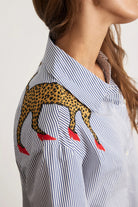 MARGAUX CHEETAH TOP - Blouses - Sassanova