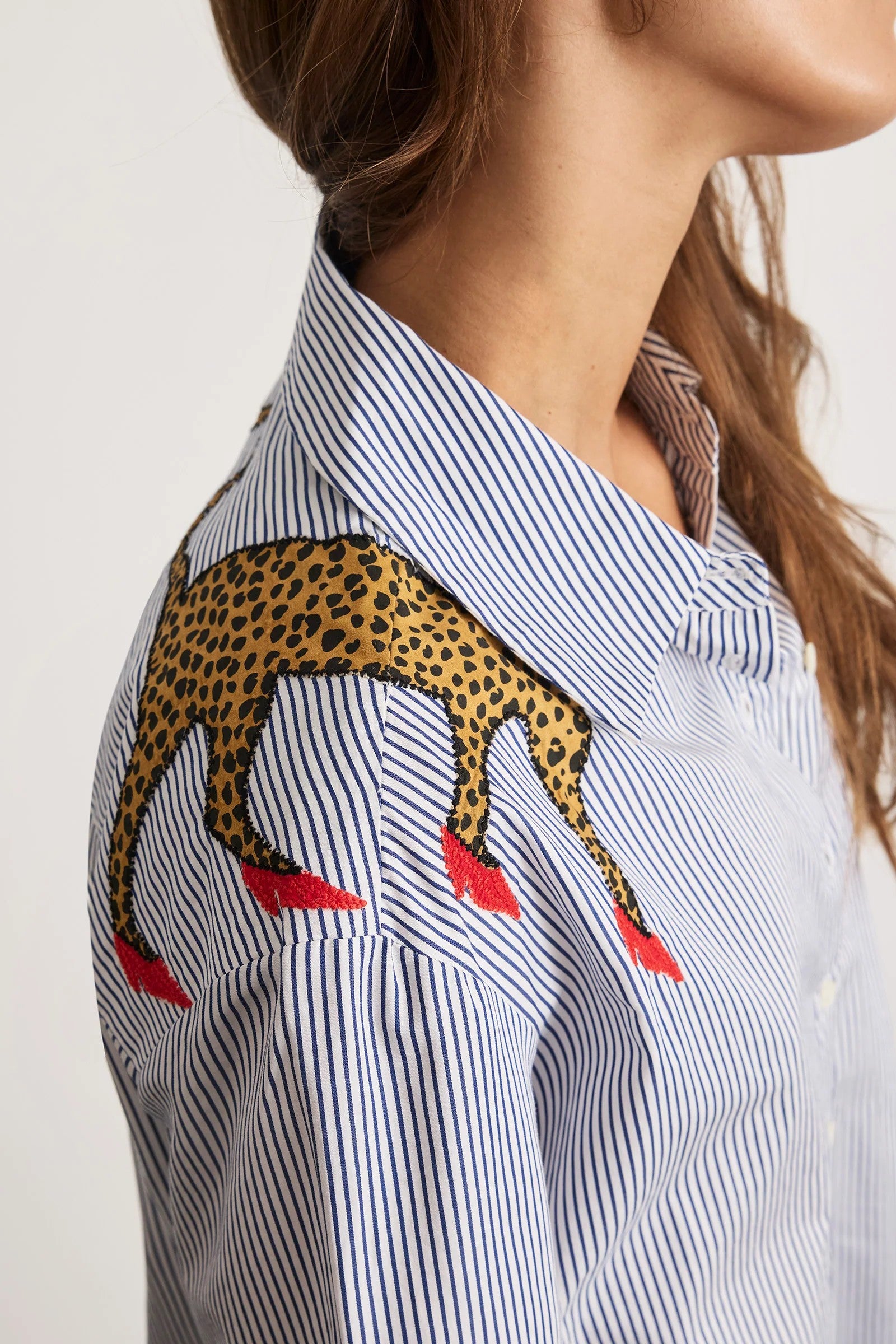 MARGAUX CHEETAH TOP - Blouses - Sassanova