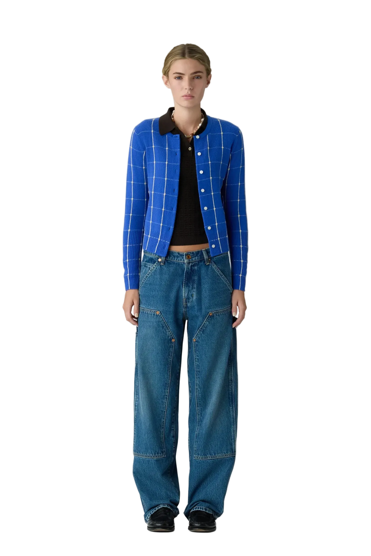 JANE CHECKER CARDIGAN Sassanova