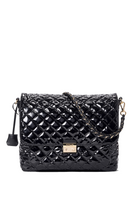 LG CROSBY LOCK CROSSBODY LACQUER - Handbags - Sassanova