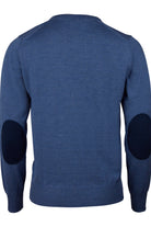 MERINO CREW NECK W/ELBOW PATCHES
novaman
