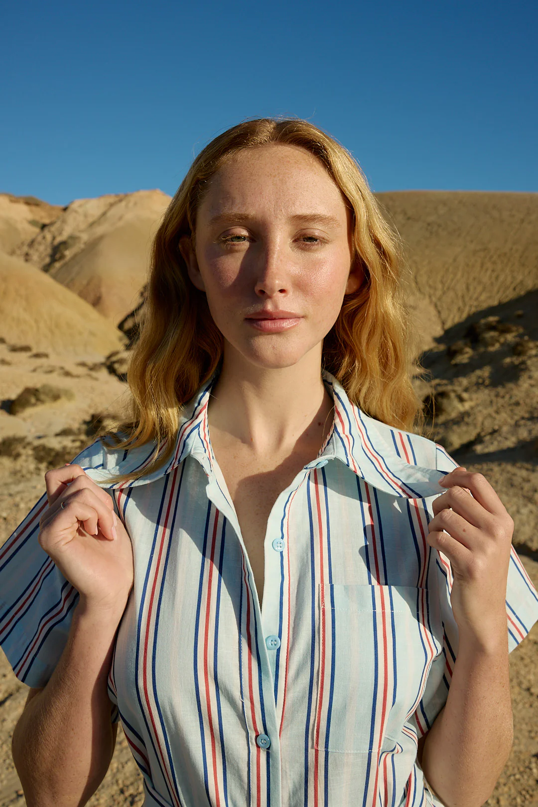 EDIE SHIRT DRESS - Dresses - Sassanova