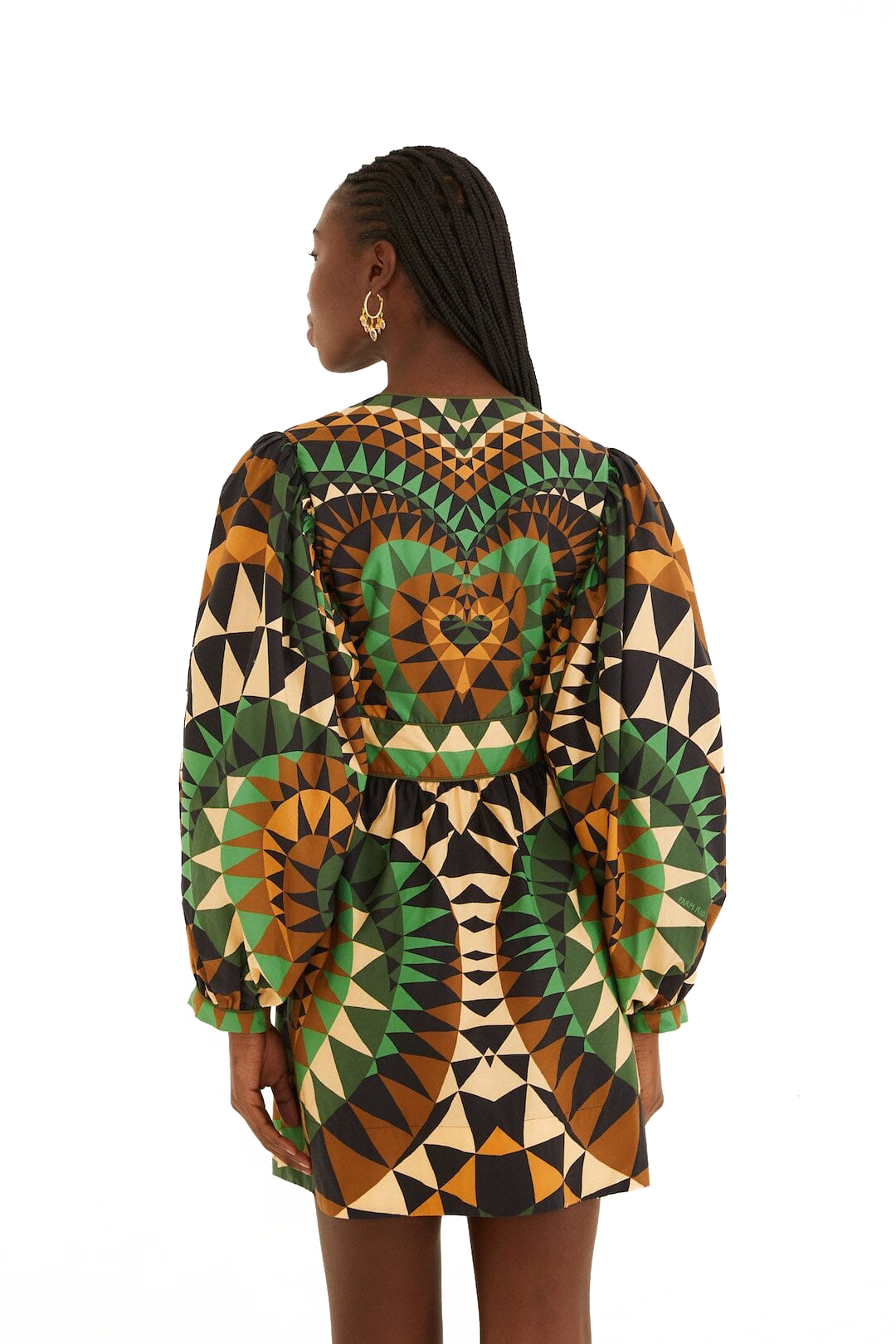 HEART DECO MINI DRESS - Dresses - Sassanova