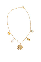 MERIDA CHARM NECKLACE- GLD MULTI
sassanova