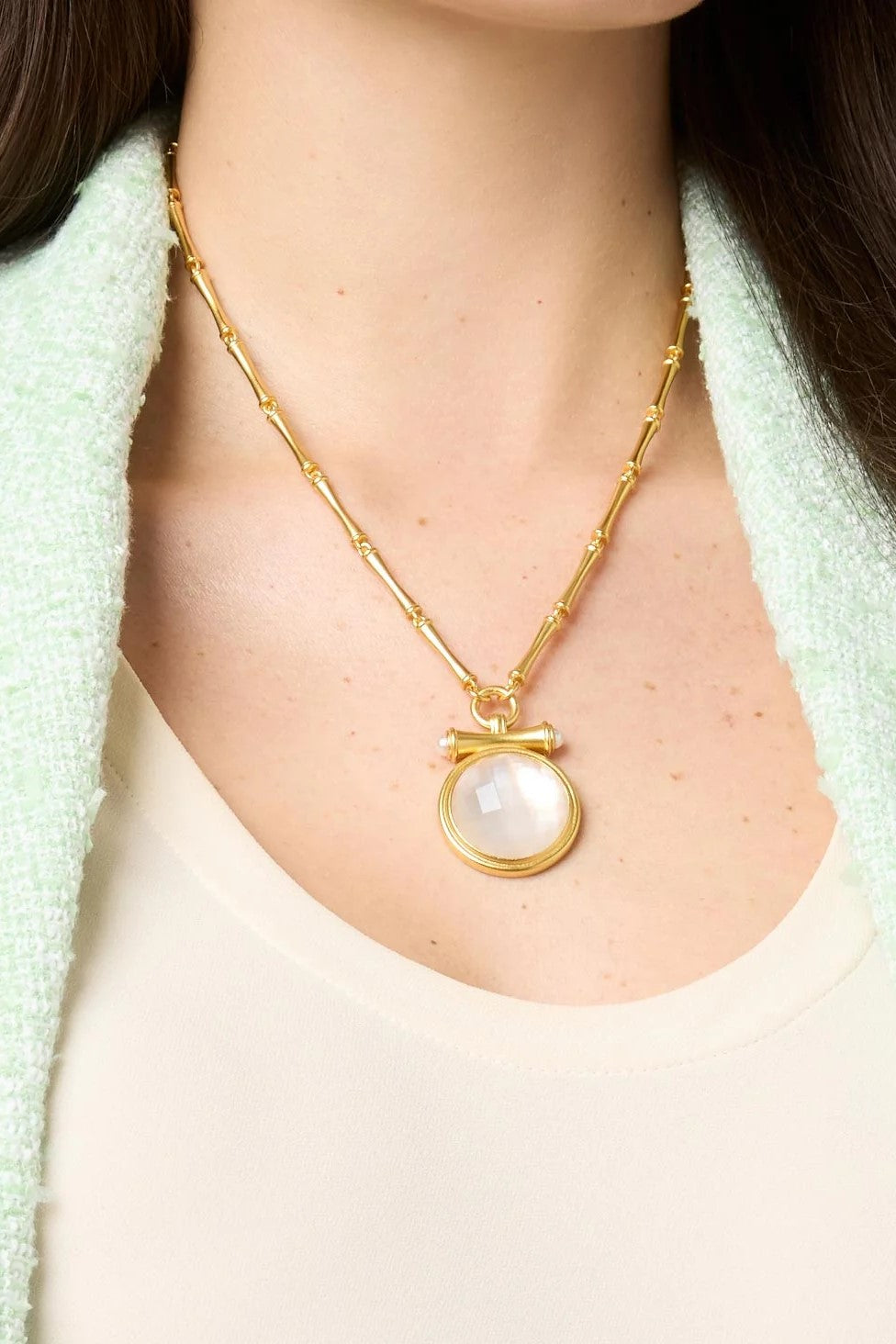 BAMBOO STATEMENT NECKLACE
sassanova