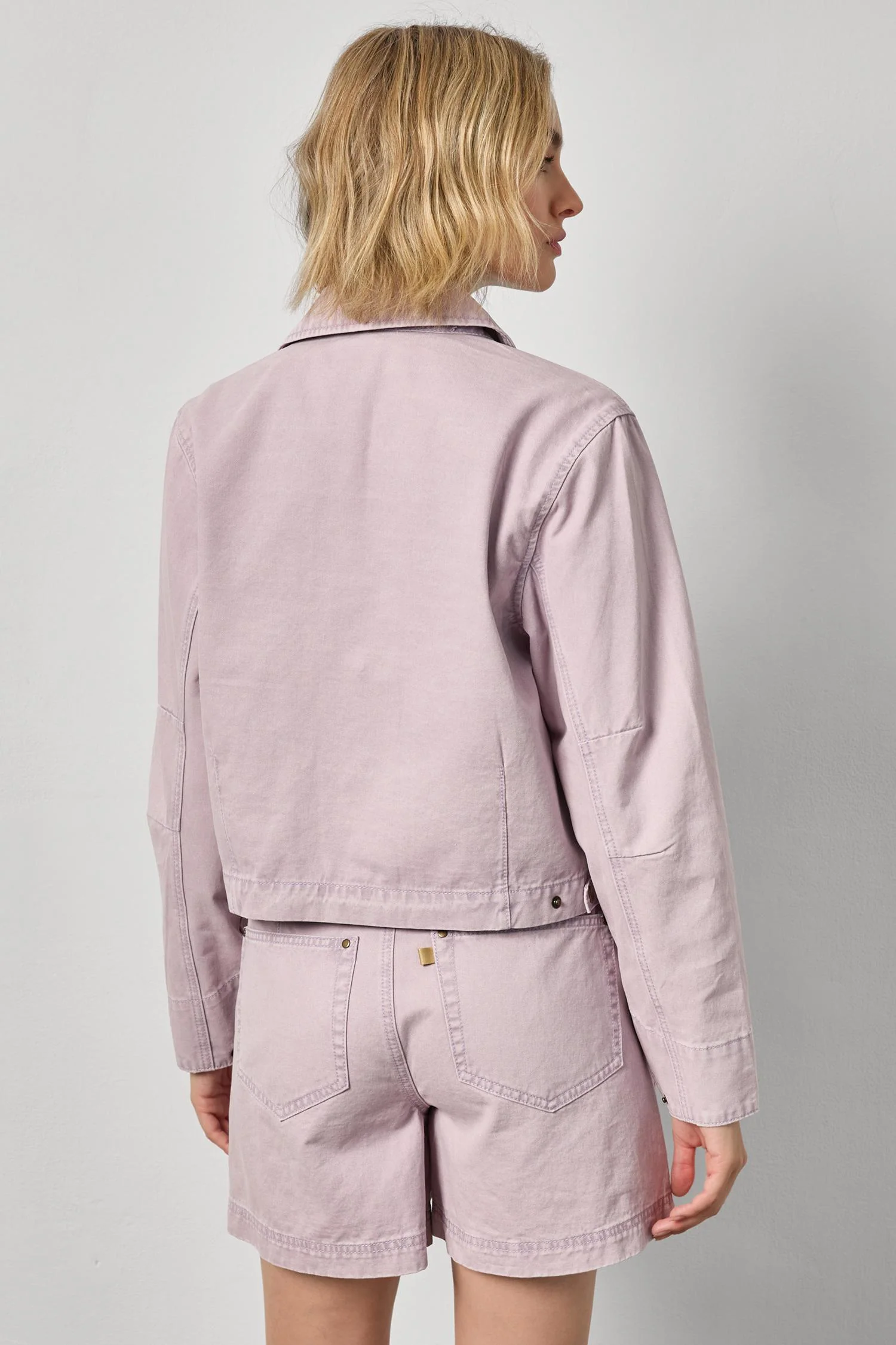 TWILL UTILITY JACKET - Jackets - Sassanova