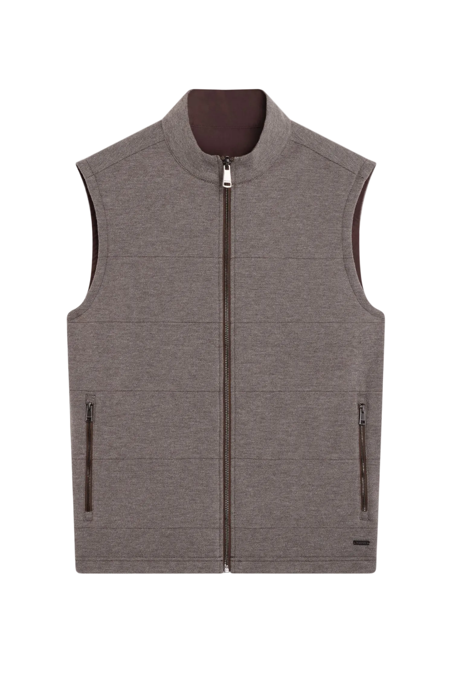 REVERSIBLE KNIT VEST Sassanova / Novaman