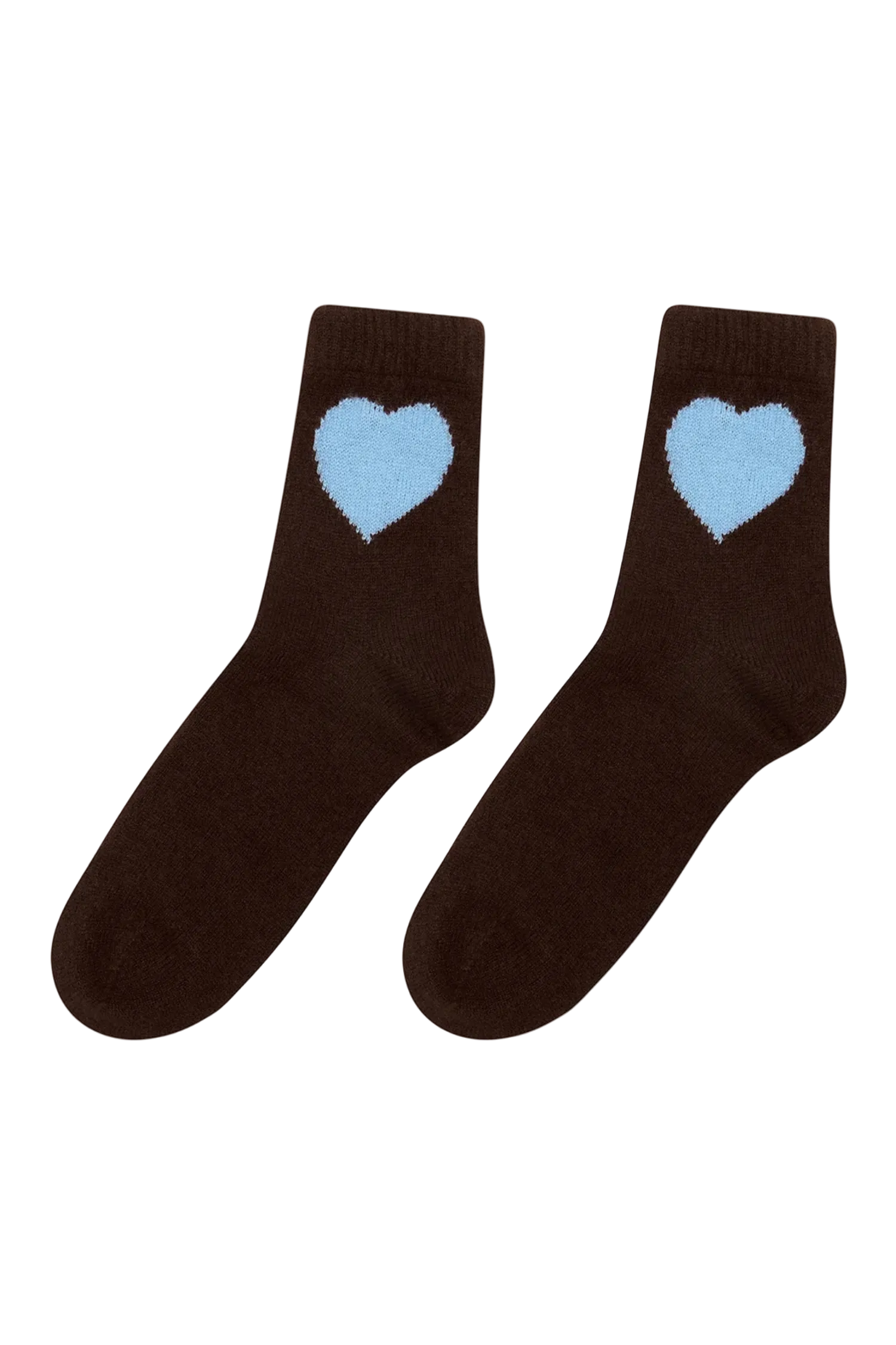 HEART SOCKS- COCOA/SPLASH Sassanova