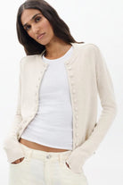 WALLACE CREW CARDIGAN - Sweaters - Sassanova