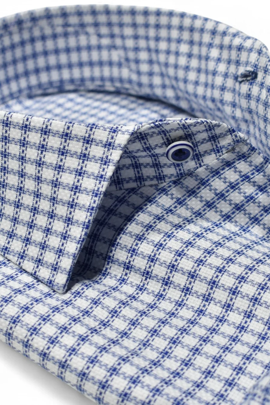 LS DERBY CHECK DRESS SHIRT - Long Sleeved Shirts - Novaman