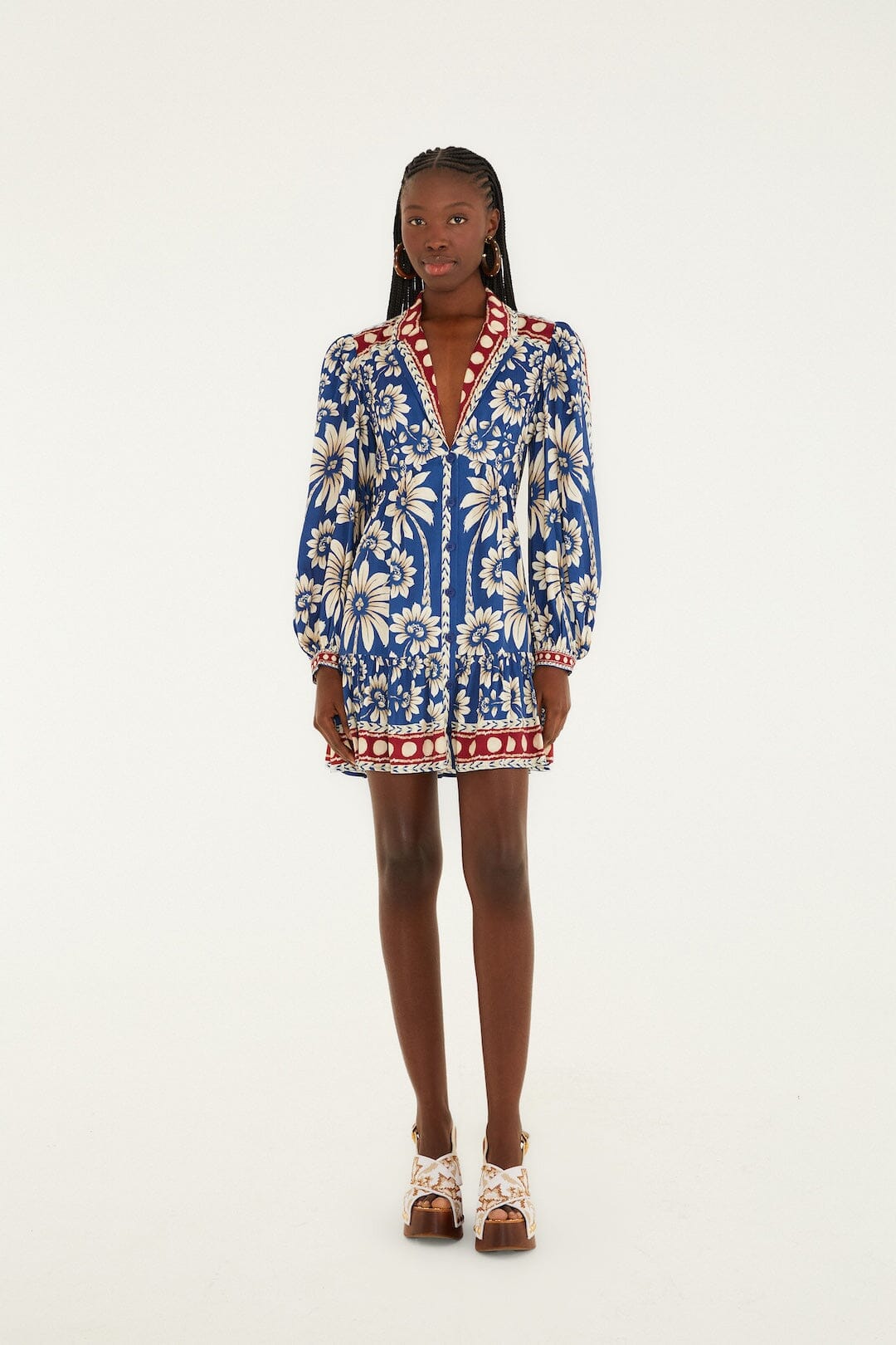 LUNA LS MINI DRESS - Dresses - Sassanova