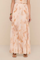 TORIN PLEATED MAXI SKIRT - Skirts - Sassanova
