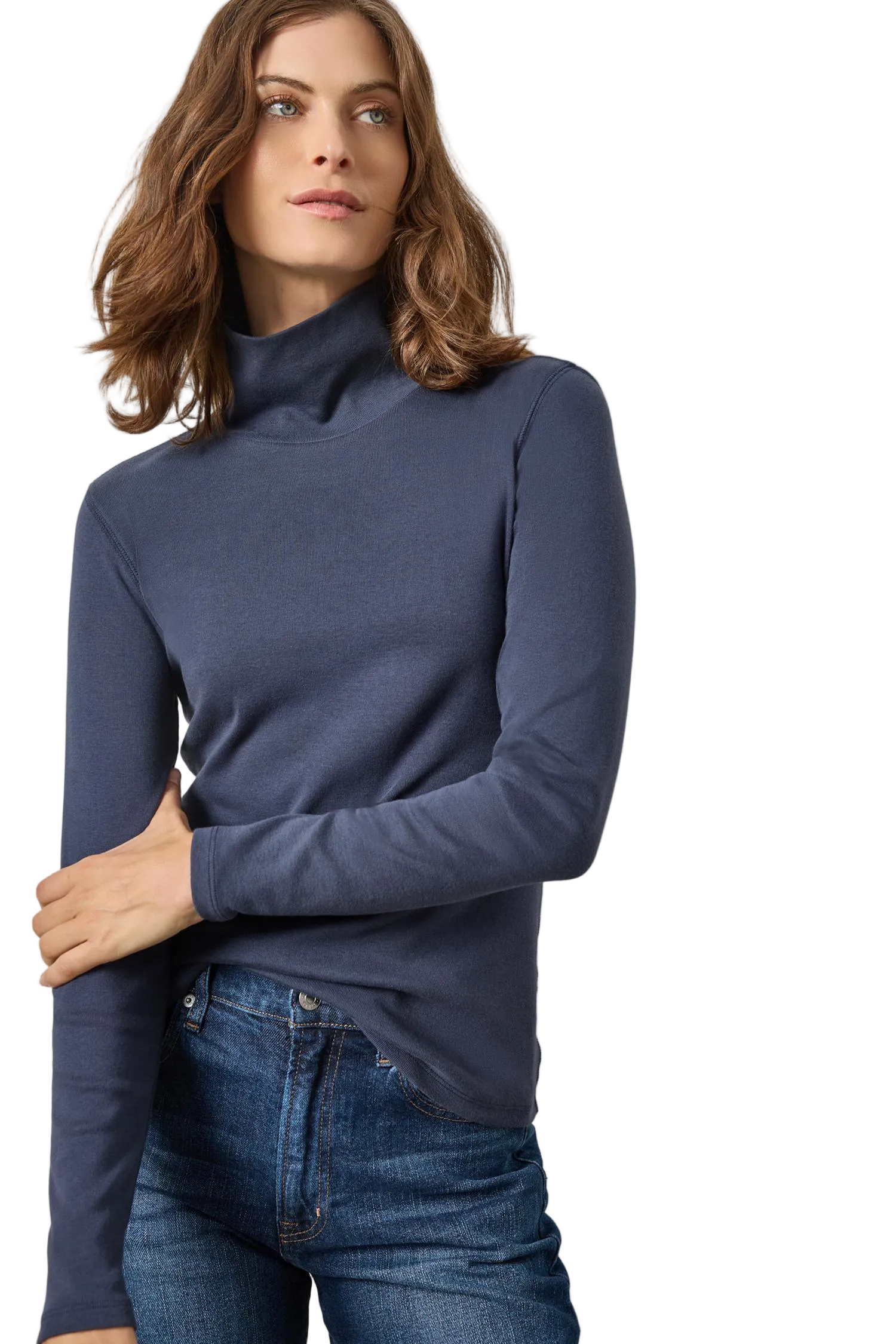 LONG SLEEVE TURTLENECK TEE
