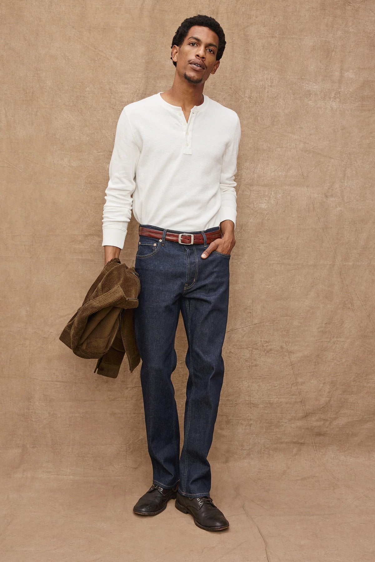 SOTO LONGSLEEVE HENLEY - Longsleeved Knits - Novaman