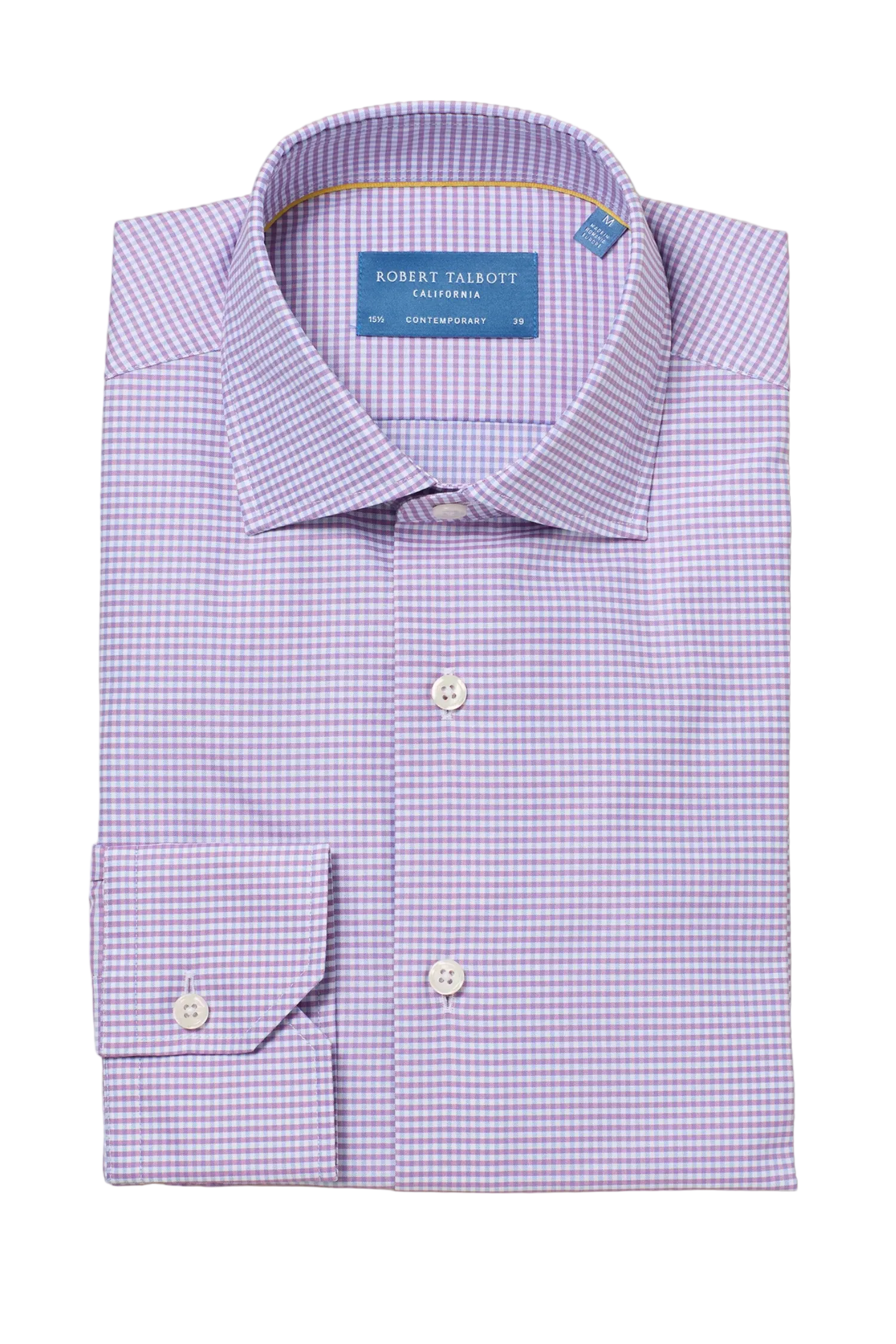 REYNOLDS CHECK TWILL DRESS SHIRT Sassanova / Novaman