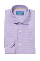 REYNOLDS CHECK TWILL DRESS SHIRT Sassanova / Novaman