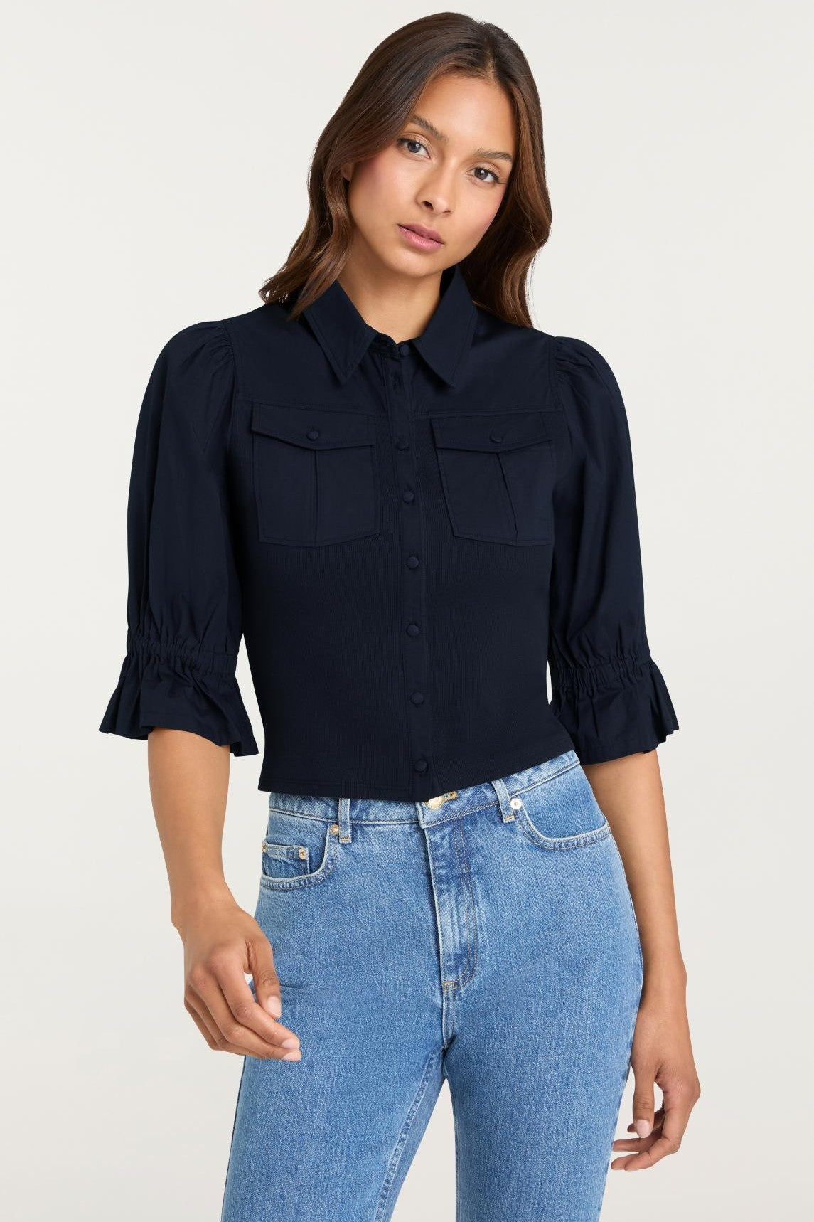 LYRIC TOP - Blouses - Sassanova