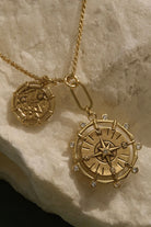 TESSA COIN NECKLACE- GLD
sassanova