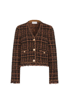 DAPHNE FRINGE CARDIGAN JACKET Sassanova