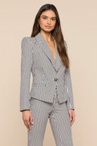 MISA SHORT SINGLE BREASTED BLAZER - Jackets - Sassanova