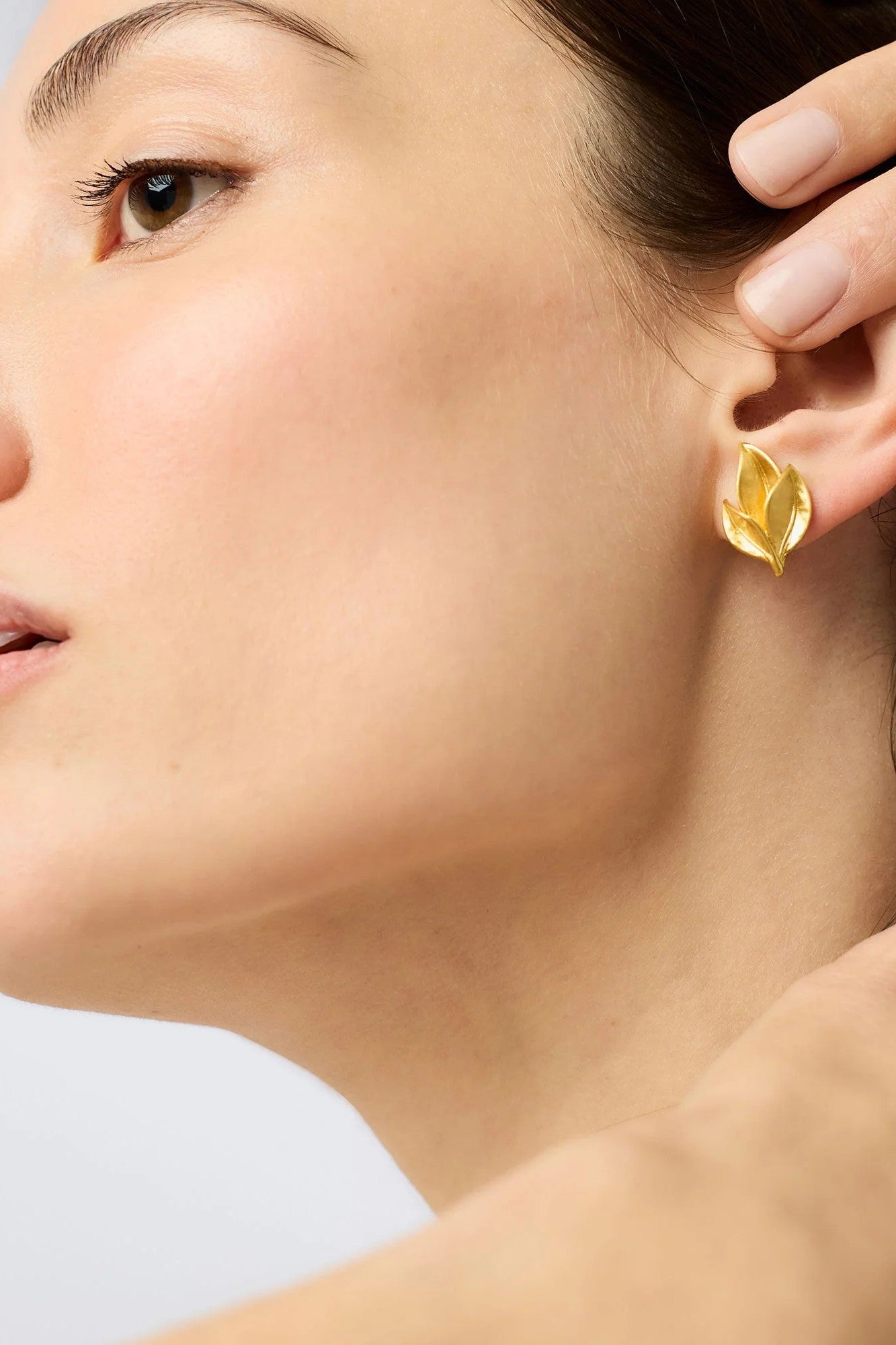 WILLOW STUD- GOLD - Earrings - Sassanova