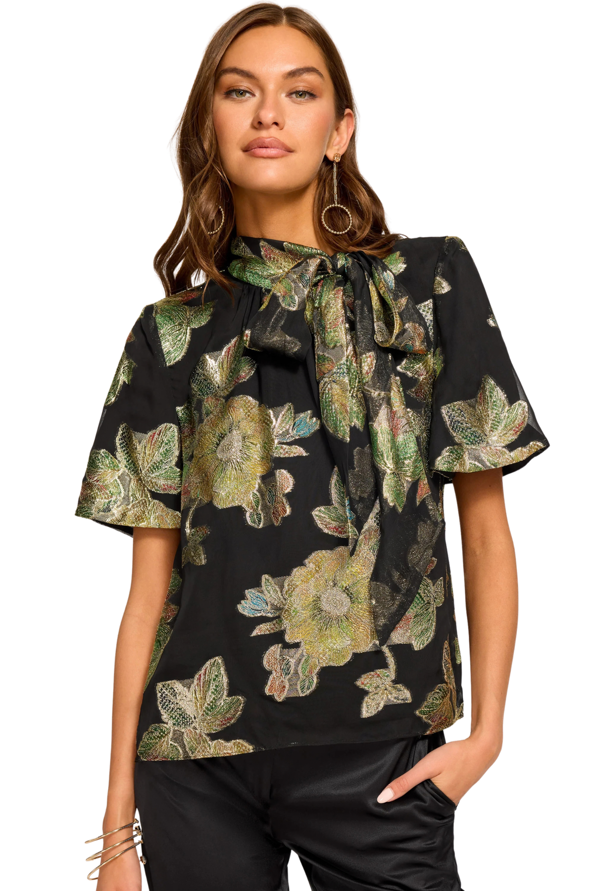 FLORAL BALINDA TOP Sassanova