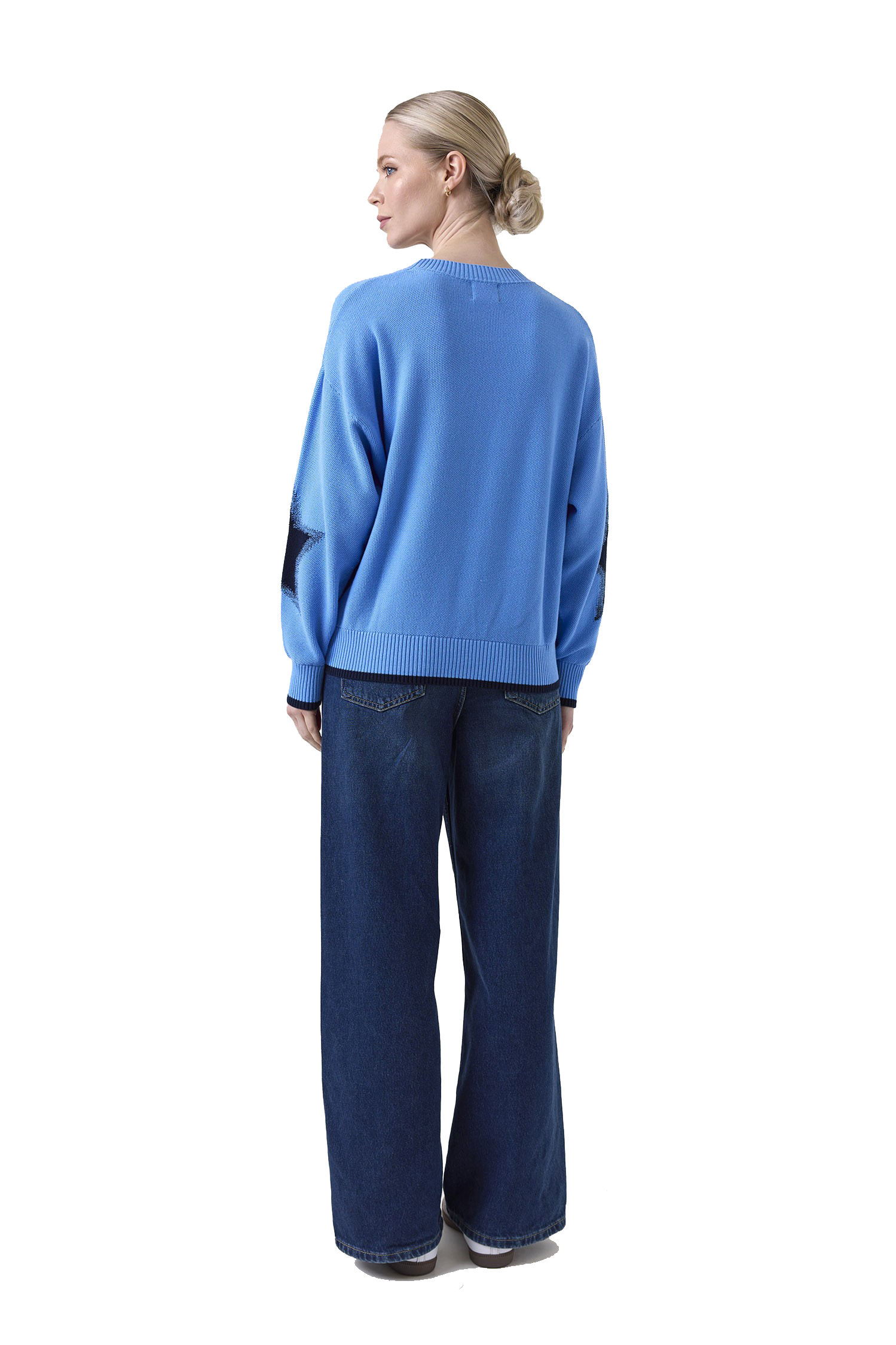 NAVAJO STAR SLEEVE SWEAT - Sweaters - Sassanova