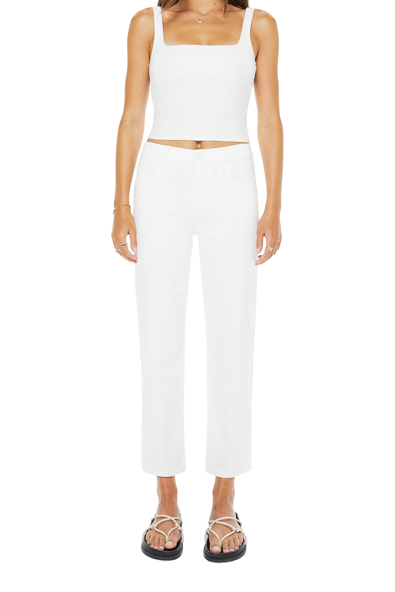 THE NEWBIE ANKLE JEAN - Jeans - Sassanova