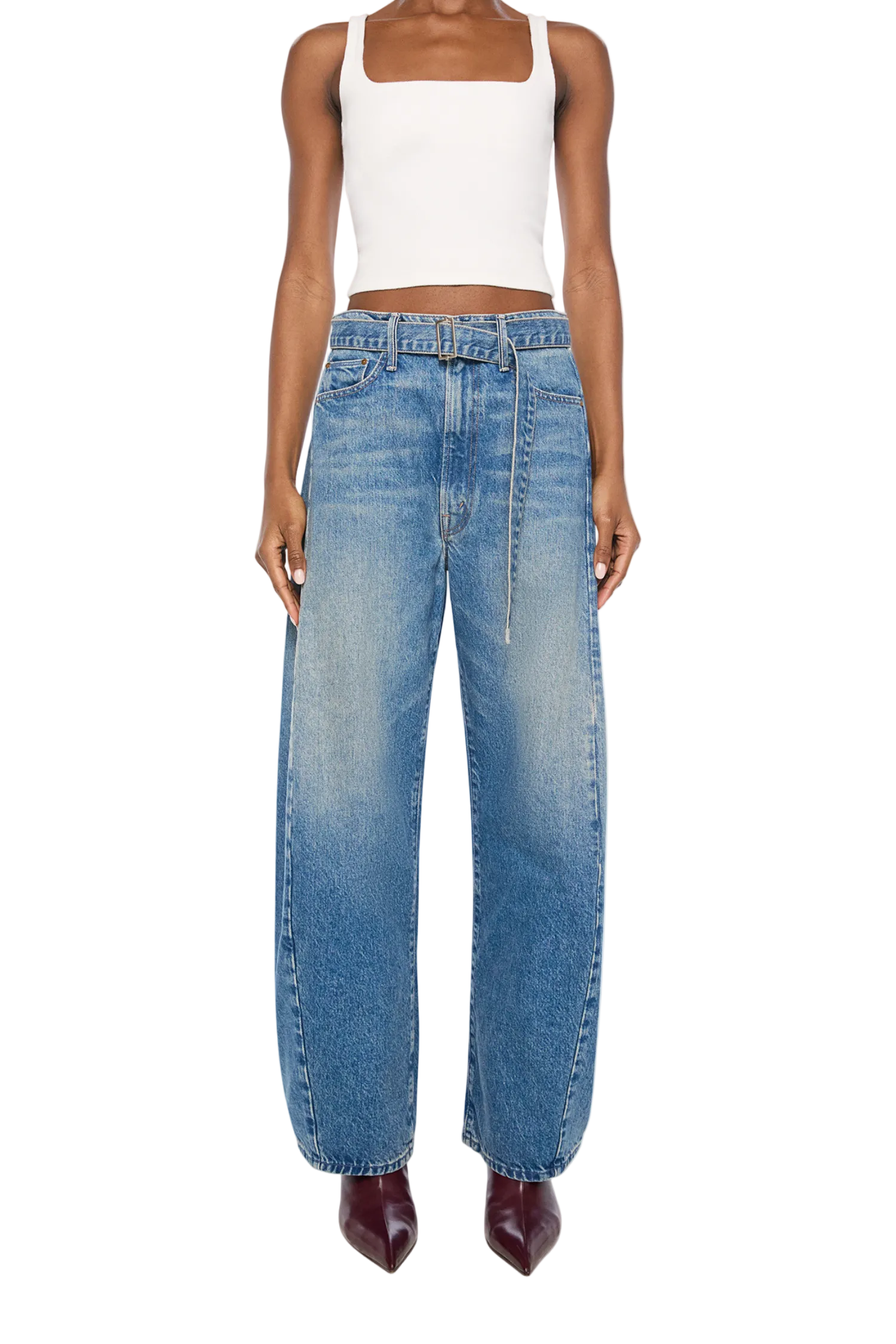 THE BELTED SPOONFUL NERDY JEAN Sassanova