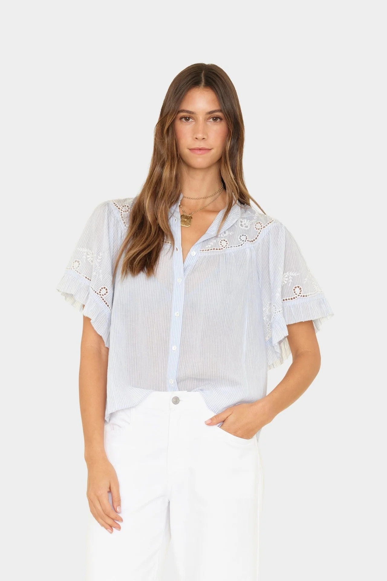 MAE SHIRT - Blouses - Sassanova