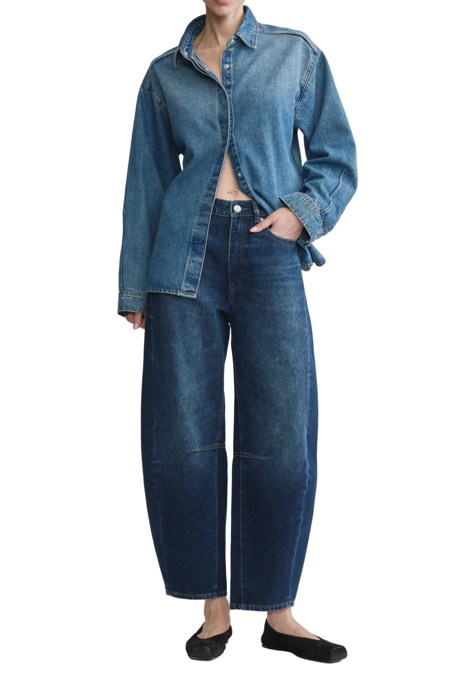 MIRO BARREL HIGH RISE JEAN Sassanova