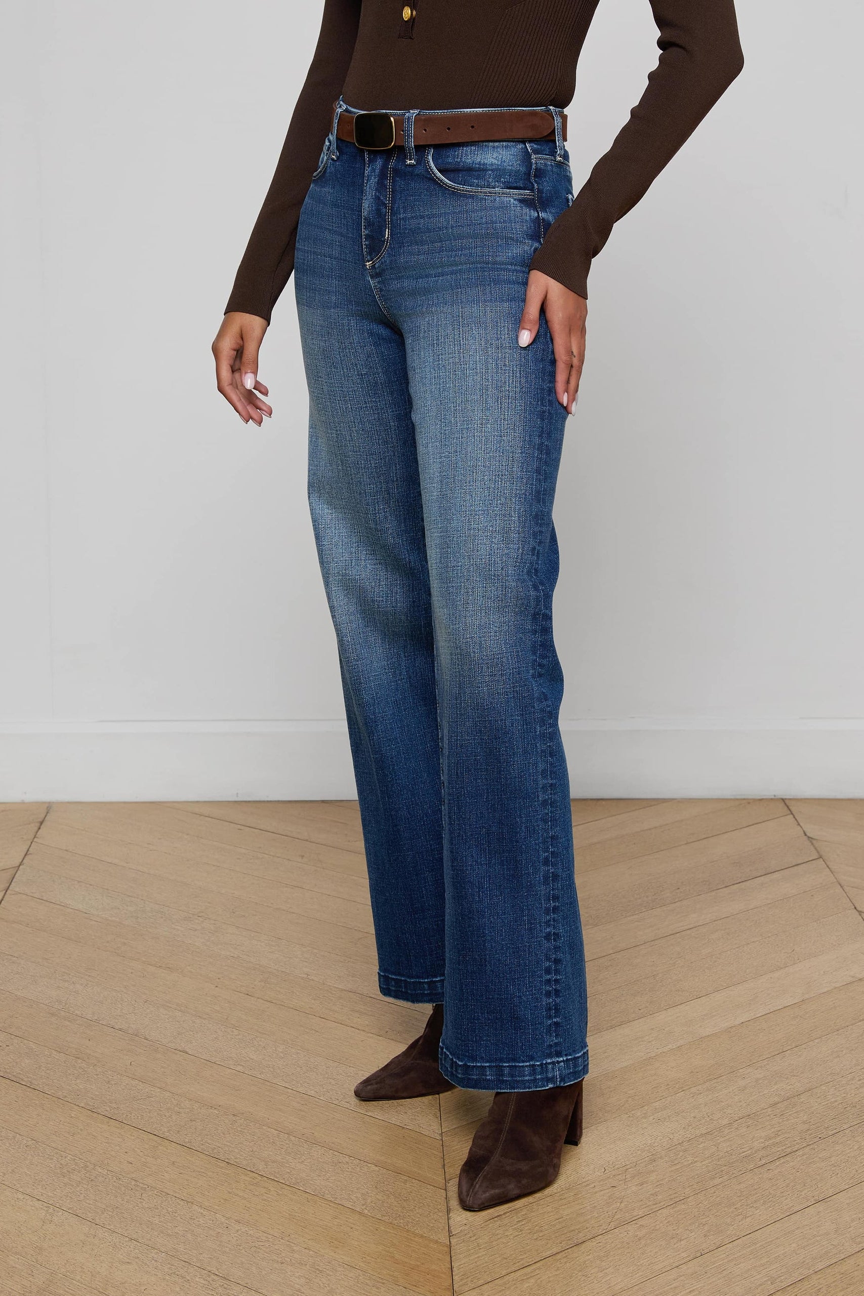 SCOTTIE H/R WIDE LEG - Jeans - Sassanova